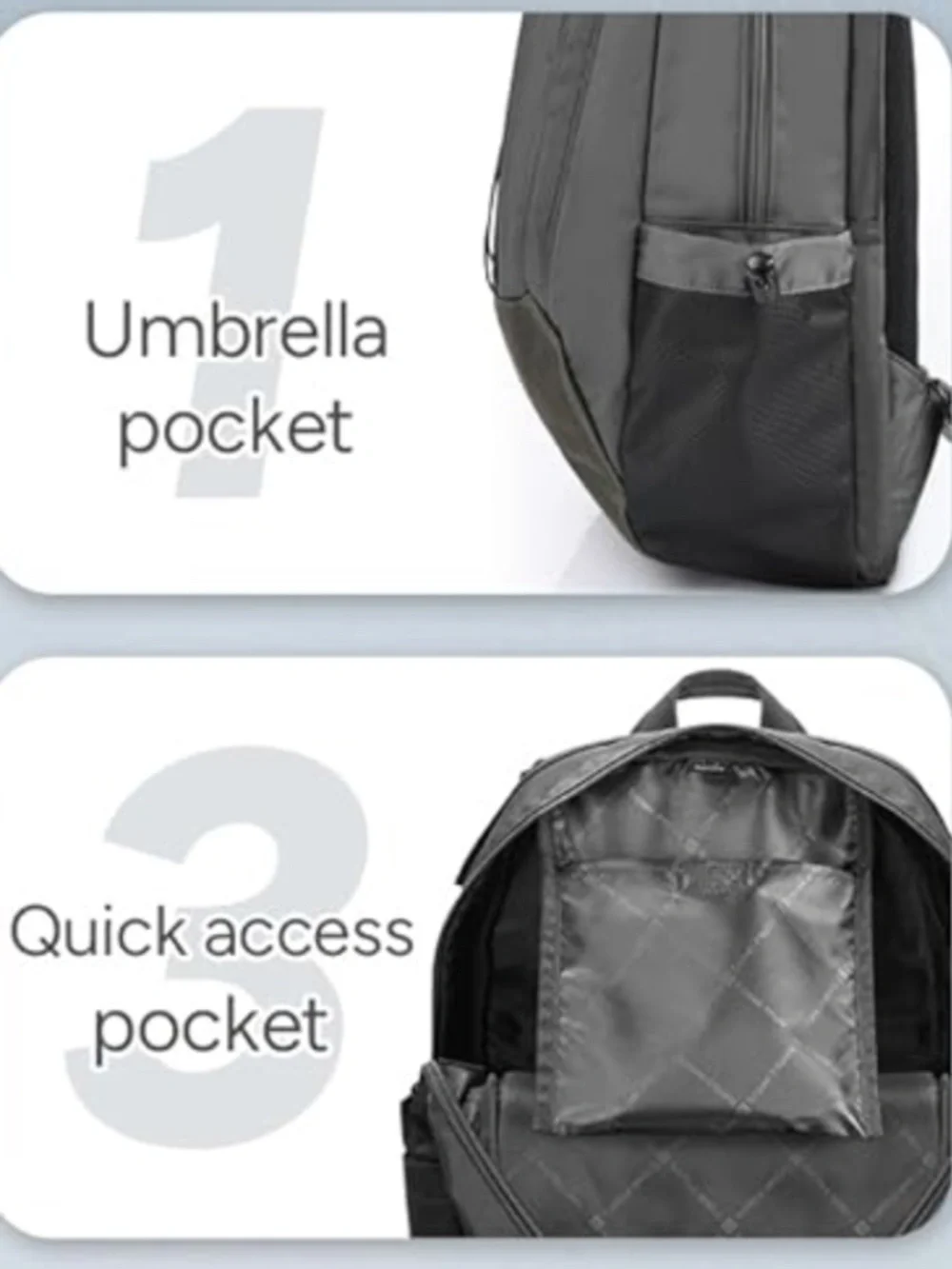 NWT travel inspira USB Charging Backpack